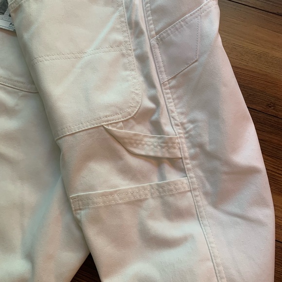 NWT WRANGLER Workwear Painters Pant Men's 34 x 34 White 112320238 Utility - Picture 11 of 11